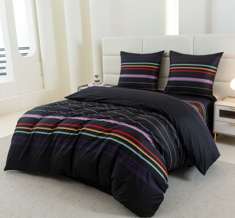 POŚCIEL 160x200 BAWEŁNA KOMPLET POŚCIELI BAWEŁNIANEJ + 2 POSZEWKI A-3274