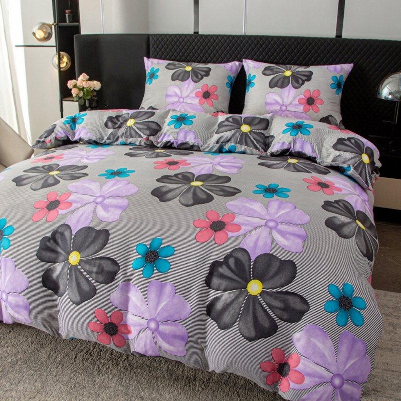 POŚCIEL 140x200 KOMPLET POŚCIELI + POSZEWKA WZÓR T-1602