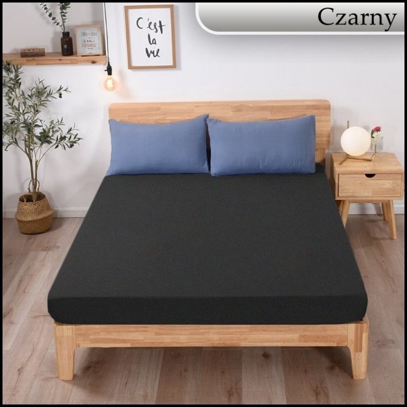 PRZEŚCIERADŁO FROTTE Z GUMKĄ 100x200 cm KWADRAT