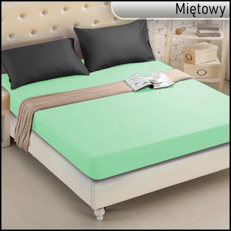 PRZEŚCIERADŁO FROTTE Z GUMKĄ 160x200 cm RULON