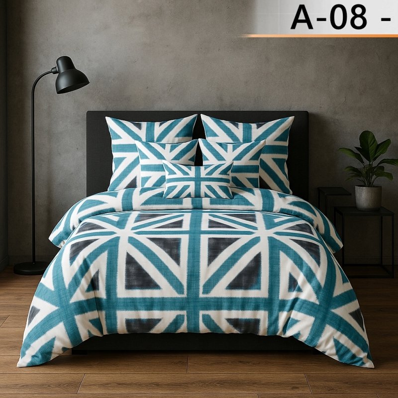 POŚCIEL 160x200 BAWEŁNIANA KOMPLET POŚCIELI + 2 POSZEWKI WYBÓR WZORÓW 3CZ  (WYBIERZ)