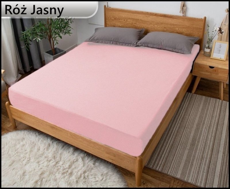 PRZEŚCIERADŁO FROTTE GRUBE Z GUMKĄ 100x200 cm
