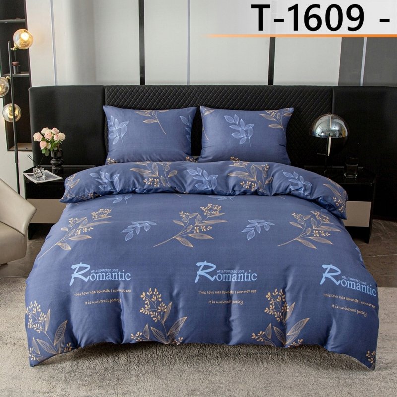 POŚCIEL 140x200 KOMPLET POŚCIELI + POSZEWKA WZÓR T-1609