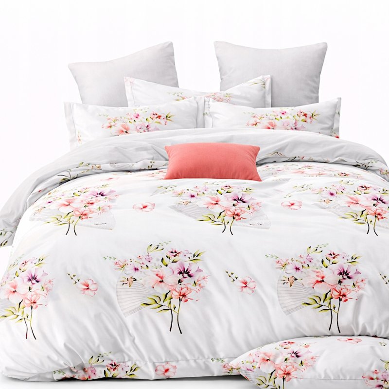 POŚCIEL 200x220 BAWEŁNA KOMPLET POŚCIELI BAWEŁNIANEJ + 2 POSZEWKI WZÓR A-28