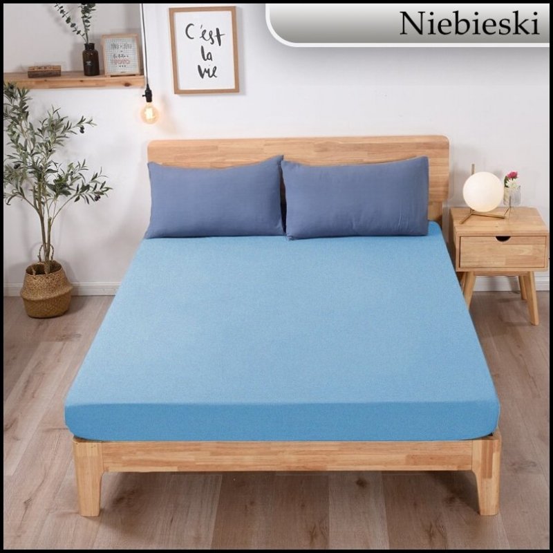 PRZEŚCIERADŁO FROTTE Z GUMKĄ 100x200 cm KWADRAT