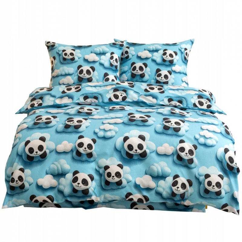 POŚCIEL 160x200 BAWEŁNA KOMPLET POŚCIELI BAWEŁNIANEJ + 2 POSZEWKI A-3289