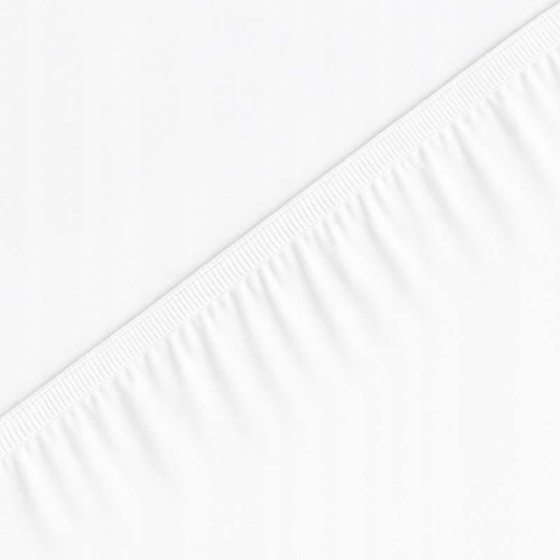 PRZEŚCIERADŁO Z GUMKĄ 90x200 BIAŁY MATERAC ZAKŁADKA DO 25 CM