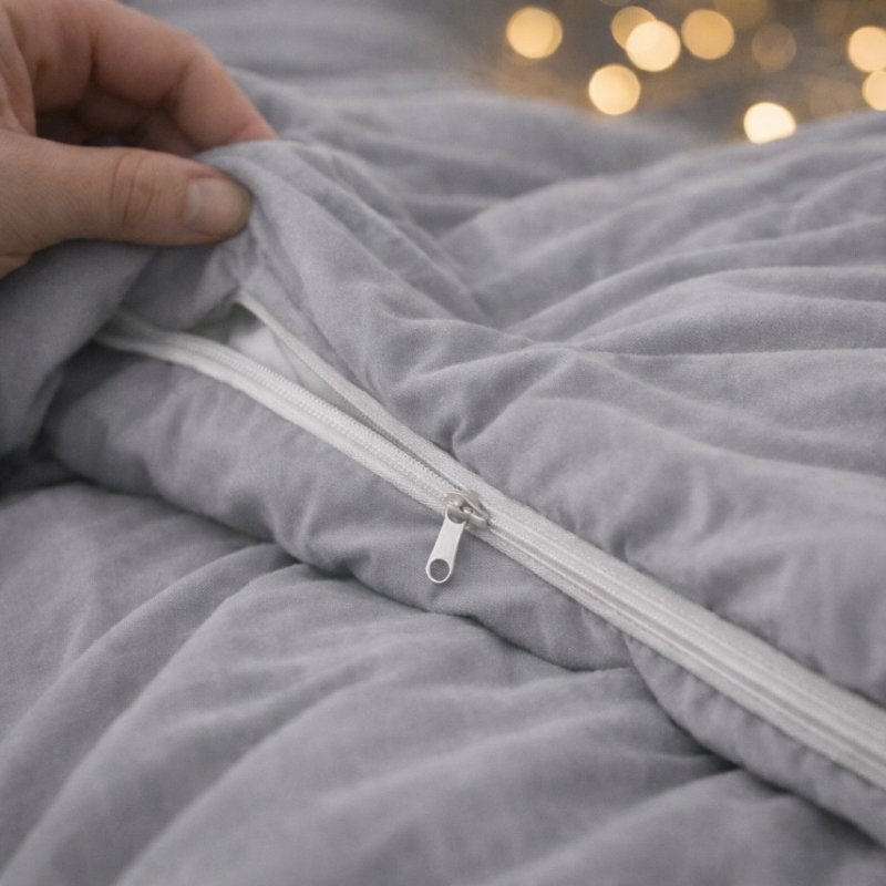 POŚCIEL 200x220 Z FALBANĄ KOMPLET 3 CZĘŚCIOWY MIKROFIBRA KOLOR SZARY CIEMNY