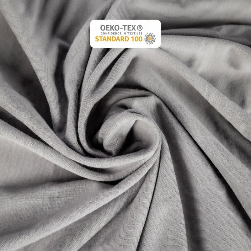 Prześcieradło Jersey z Gumką 120x200 Bawełna Czesana Bok 30 cm (WYBIERZ)