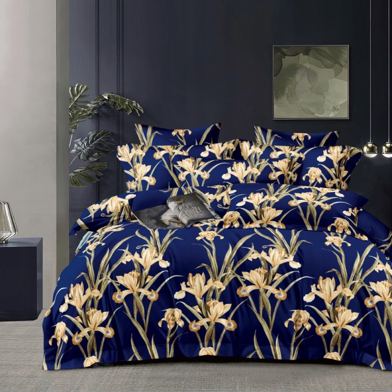 POŚCIEL 160x200 BAWEŁNA KOMPLET POŚCIELI + 2 POSZEWKI + PRZEŚCIERADŁO A-15