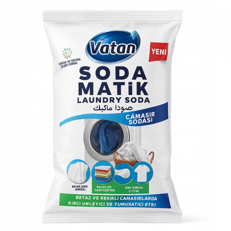 SODA MATIK 600 g TURECKA SODA KALCYNOWANA DO PRANIA I SPRZĄTANIA