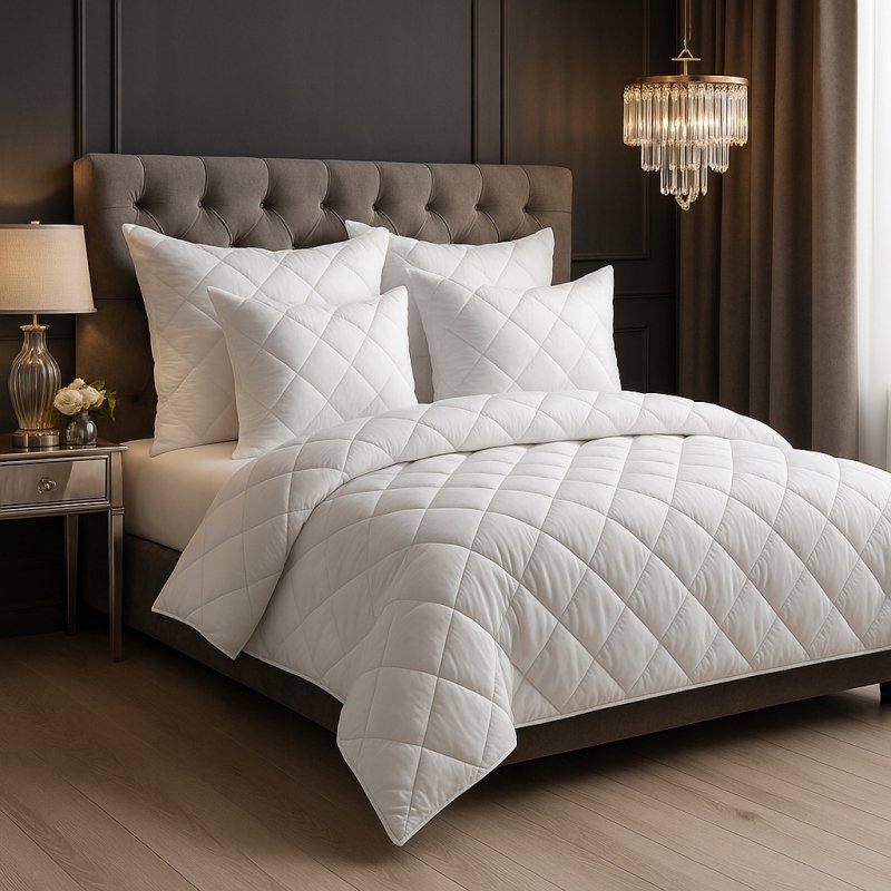 2x Gruba Poduszka 50x50 Mikrofibra z Zamkiem