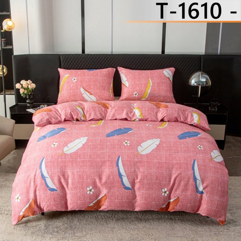 POŚCIEL 200x220 KOMPLET POŚCIELI + 2 POSZEWKI WZÓR T-1610