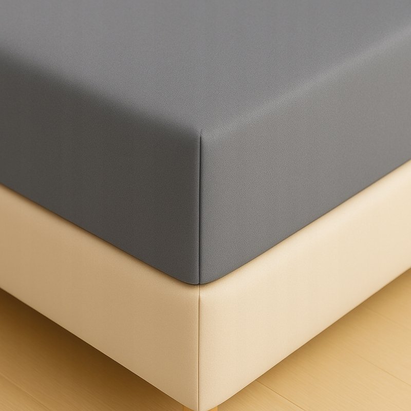 PRZEŚCIERADŁO Z GUMKĄ 140x200 STALOWY MATERAC ZAKŁADKA DO 25 CM