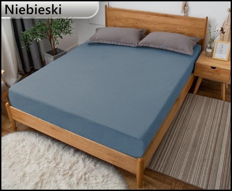 PRZEŚCIERADŁO FROTTE GRUBE Z GUMKĄ 100x200 cm