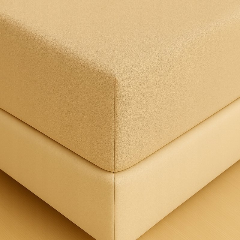 PRZEŚCIERADŁO Z GUMKĄ 80x200 BEŻOWY MATERAC ZAKŁADKA DO 25 CM