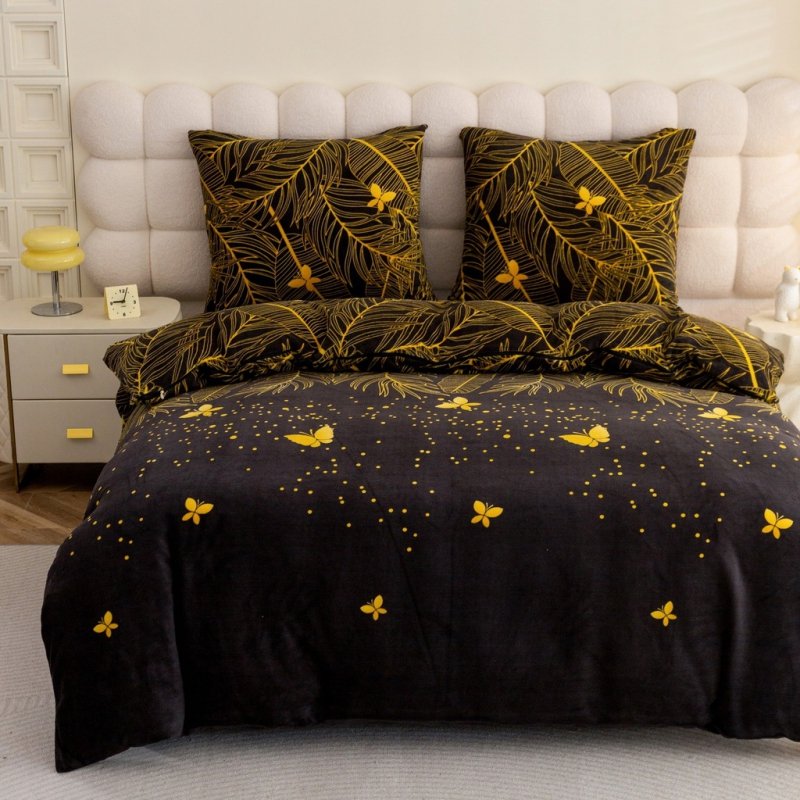 POŚCIEL 200x220 BAWEŁNA KOMPLET POŚCIELI BAWEŁNIANEJ + 2 POSZEWKI A-3040