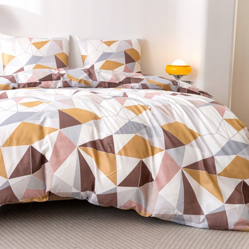 POŚCIEL 200x220 BAWEŁNA KOMPLET POŚCIELI BAWEŁNIANEJ + 2 POSZEWKI A-2776