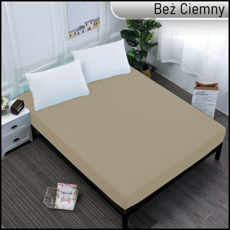 PRZEŚCIERADŁO JERSEY Z GUMKĄ 90x200 cm RULON