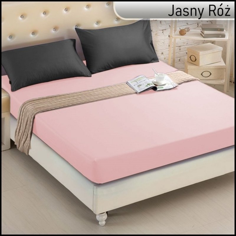 PRZEŚCIERADŁO FROTTE Z GUMKĄ 200x220 cm RULON