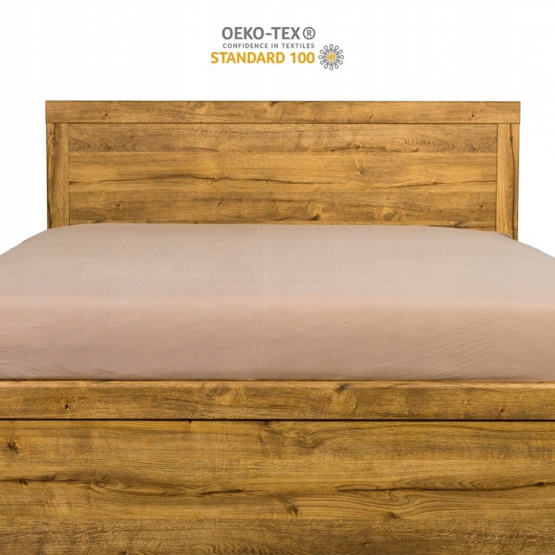 Prześcieradło Jersey z Gumką 80x200 Gruba Bawełna Czesana Bok 30 cm cafe