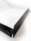 teczka standard ekonomiczna z gumką, 338 x 479 mm, druk pełnokolorowy 4+0, foliowana błysk, kreda 350 g, 75 sztuk