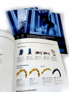 katalog A6, druk pełnokolorowy obustronny 4+4, na papierze kredowym, kreda 130 g, 16 str., 500 sztuk
