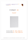plakat A1, druk pełnokolorowy jednostronny 4+0, na papierze kredowym 350 g mat - 1000 sztuk