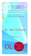 ulotka DL, druk pełnokolorowy obustronny 4+4, na papierze kredowym, 300 g, 2000 sztuk