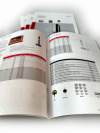 katalog 210 x 210 mm, druk pełnokolorowy obustronny 4+4, na papierze kredowym, kreda 130 g, 20 str., 500 sztuk