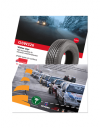 ulotka 150 x 150 mm, druk pełnokolorowy obustronny 4+4, na papierze offsetowym 170 g, 2500 sztuk 	