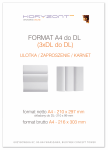 ulotka A4 składana do DL-Z/C, druk pełnokolorowy obustronny 4+4, na papierze kredowym, 170 g, 2000 sztuk