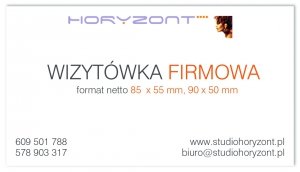 Szablon wizytówki netto / brutto. 85 x 55, 90 x 50,  85 x 54 mm. Plik pdf do pobrania.