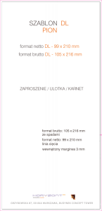 notes DL (210 x 99 mm), druk jednostronny pełnokolorowy 4+0, offset 80 g, 100 kart, 900 sztuk