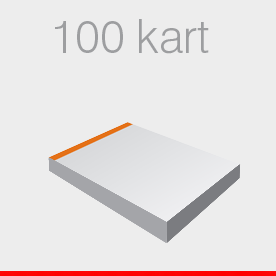 notesy 100 kart