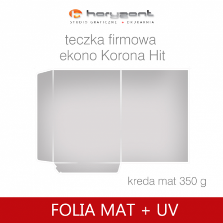 Korona Hit foliowane mat + uv