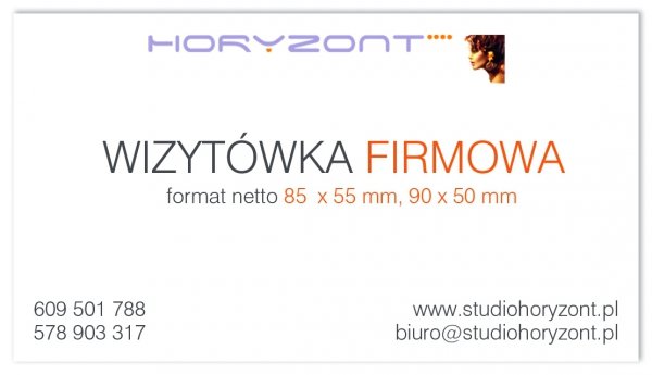 Szablon wizytówki netto / brutto. 85 x 55, 90 x 50,  85 x 54 mm. Plik pdf do pobrania.