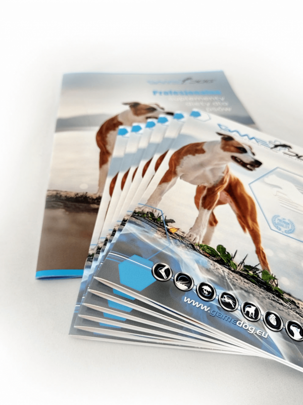 katalog A5, druk pełnokolorowy obustronny 4+4, na papierze kredowym, kreda 130 g, 36 str., 30 sztuk