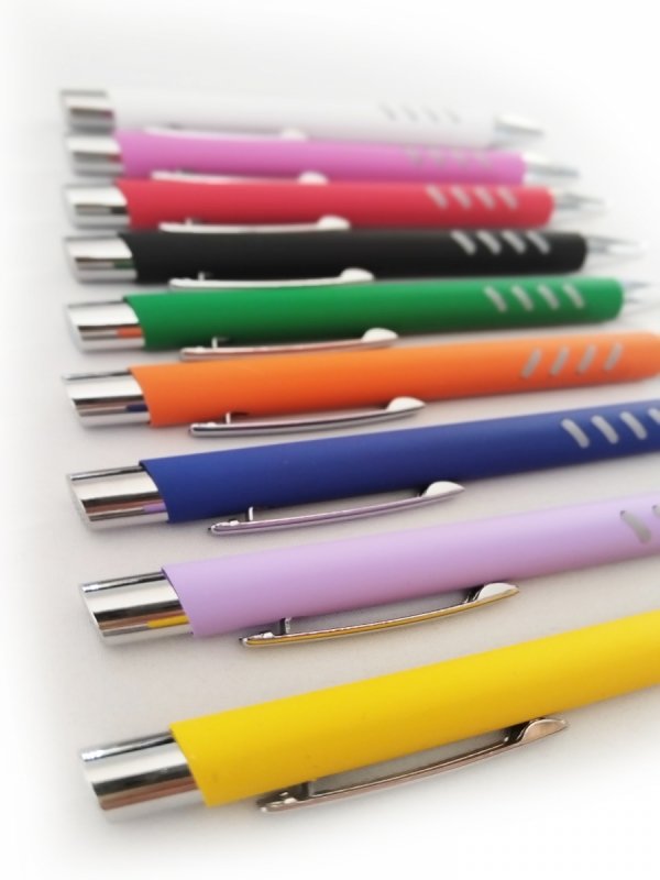 długopis MAXUS COLOR do nadruku,  nadruk Pantone z palety do wyboru 1+0 - 300 sztuk