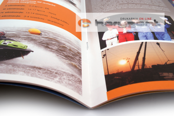 katalog 210 x 210 mm, druk pełnokolorowy obustronny 4+4, na papierze kredowym, kreda 130 g, 8 str., 40 sztuk