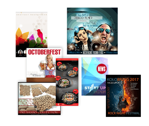 plakat B1, druk UV 4+0, na papierze satynowym 200 g - 2 sztuk