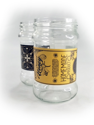 Etykiety samoprzylepne 40 x 40 mm, papier samoprzylepny - 400 sztuk