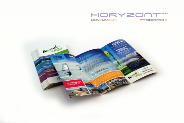 ulotka DL, 99 x 210 mm, wysyłka następny dzień, druk pełnokolorowy obustronny 4+4, na papierze kredowym, 130 g, 400 sztuk 