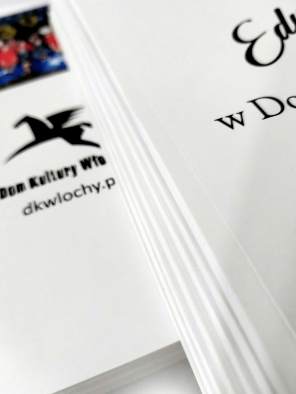 katalog A5, druk pełnokolorowy obustronny 4+4, na papierze kredowym, kreda 130 g, 40 str., 30 sztuk