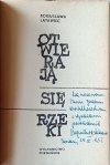 Bogusława Latawiec • Otwierają się rzeki | wydanie 1965 | dedykacja autorska