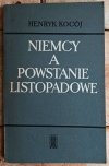 Henryk Kocój Niemcy a Powstanie Listopadowe - okładka
