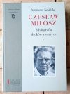 Agnieszka Kosińska Czesław Miłosz. Bibliografia druków zwartych - okładka