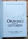 Mieczysław Czuma, Leszek Mazan • Opowieści z krainy Centusiów - autograf