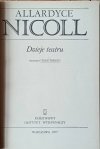 Allardyce Nicoll Dzieje teatru - strona tytułowa
