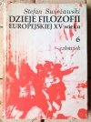 Stefan Swieżawski Dzieje filozofii europejskiej XV wieku tom 6 Człowiek - okładka